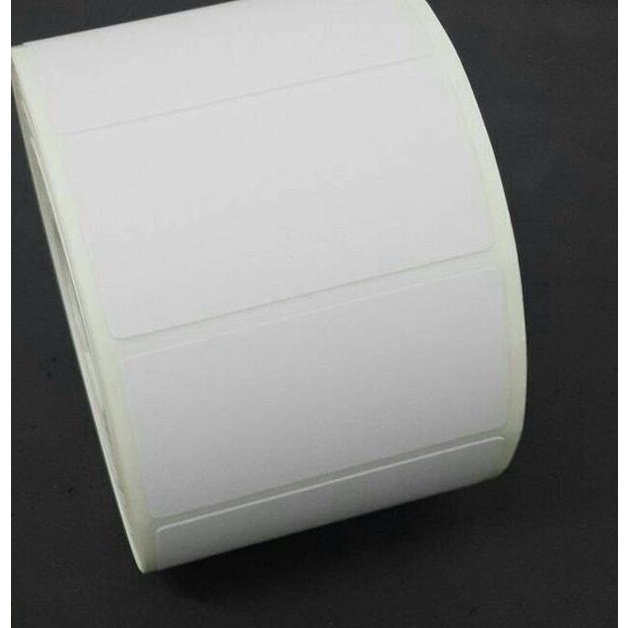 

☈ 50x25mm 1000pcs 1line Gap core 1",direct thermal label sticker bare ➼