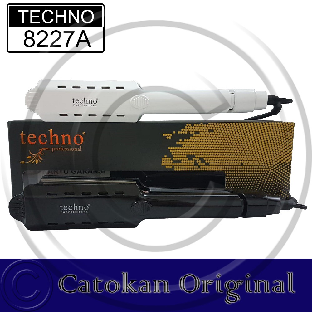  Techno  8227A Catok  Rambut  Baba ZigZag Genteng 