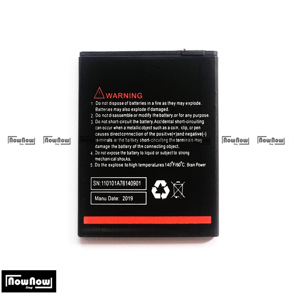 Baterai Evercoss M50 Star M50A A75B Original Double Power Batre Batrai Battery HP