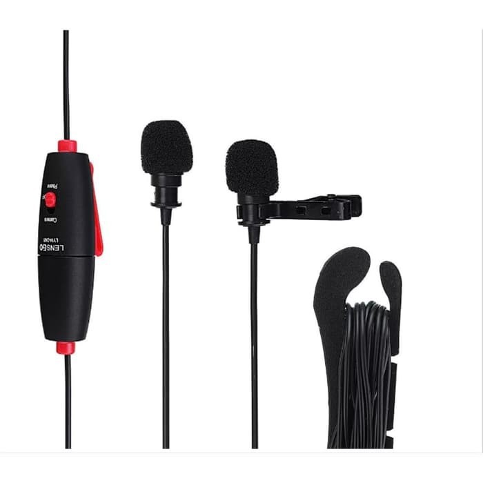 Lens Go Mini lavalier Microphone LYM-DM1 Double - Lensgo