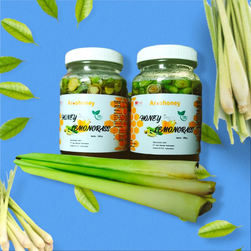 

MADU SEREH - AROOHONEY - 100% MURNI JAR 250 gr