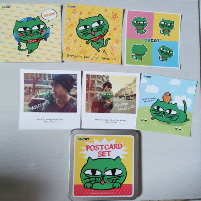 Okcat goods official postcard