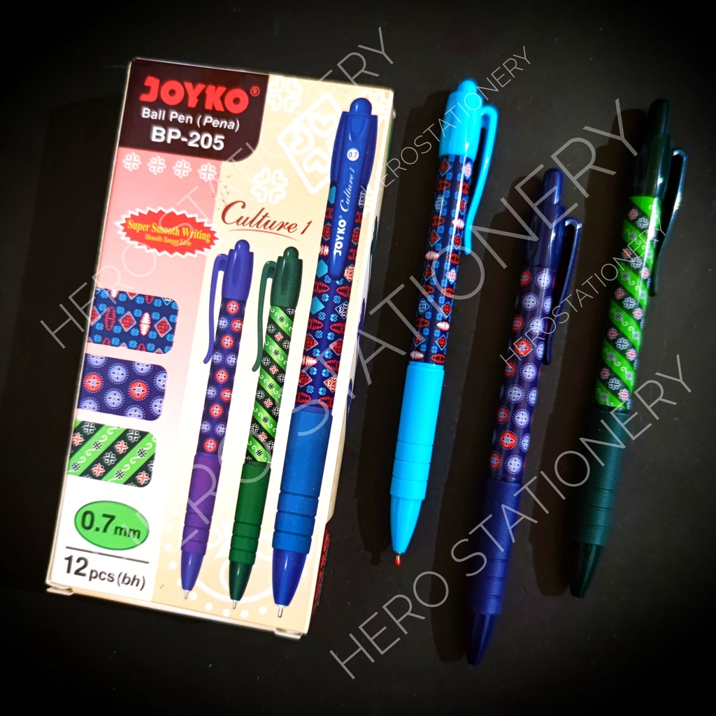 

Joyko ballpoint pen culture 1 0.7 mm BP-205 . 12 unit
