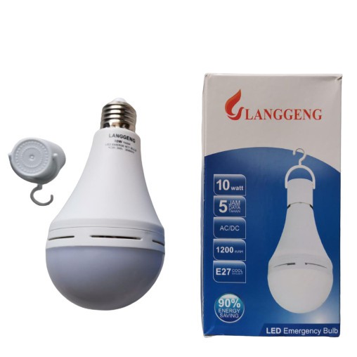 LAMPU EMERGENCY 10w LANGGENG LAMPU DARURAT LAMPU MAGIC NYALA OTOMATIS