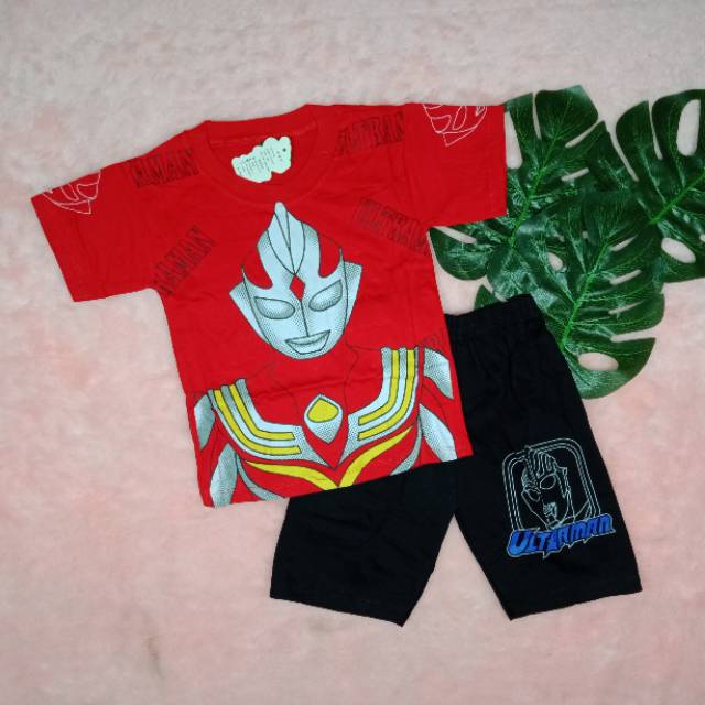 Ss#175 Setelan Anak Laki laki Size 6-24bulan Gambar Superhero / Baju Harian Anak / Pakaian Anak Laki