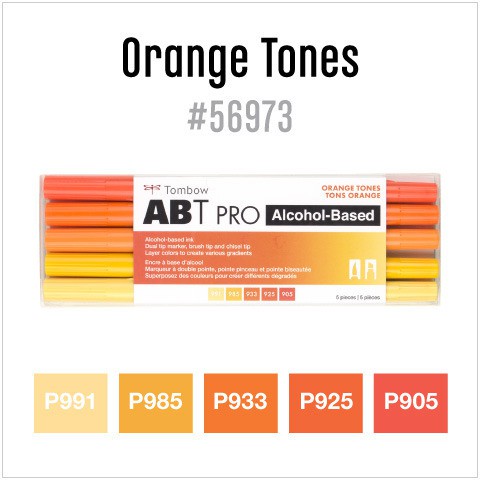 

TOMBOW COLORING BRUSH ABT PRO SET 5 ORANGE