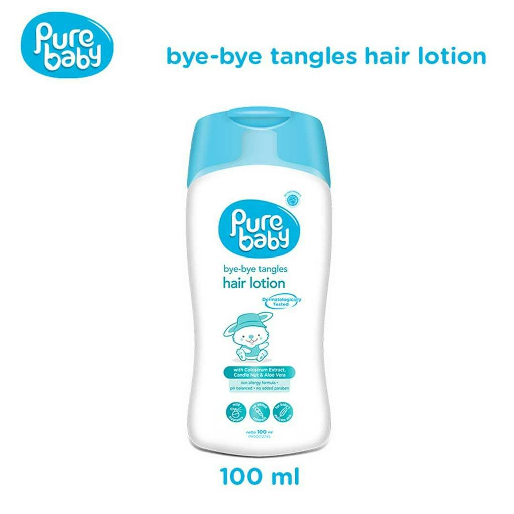 PURE BABY BYE-BYE TANGLES HAIR LOTION 100 ML