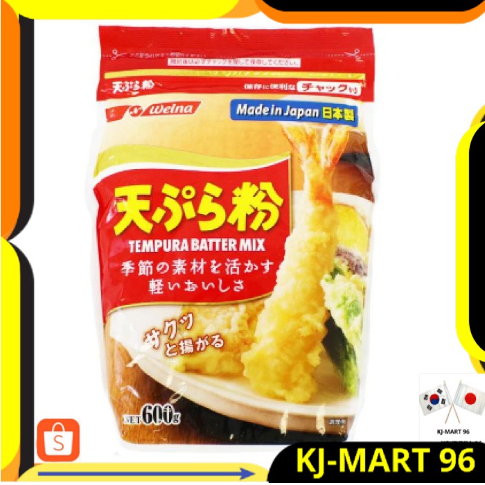 

MAKANAN JEPANG/JAPANESE FOOD/BUMBU JEPANG NISSHIN TEMPURA BATTER MIX 600 GR-TEPUNG U/ ANEKA GORENGAN