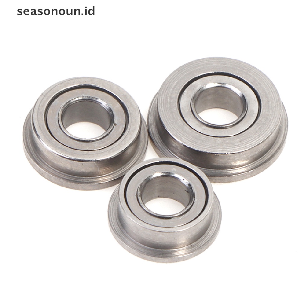 (seasonoun) 6pcs / set Bearing Gear Shim Bahan Baja Ukuran 6-8mm Untuk Gearbox Airsoft / Paintball