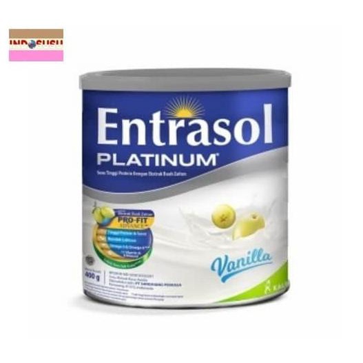 

[COD] ENTRASOL PLATINUM SENIOR VANILA Susu 400 VANILLA LANSIA KALBE BPOM [COD]