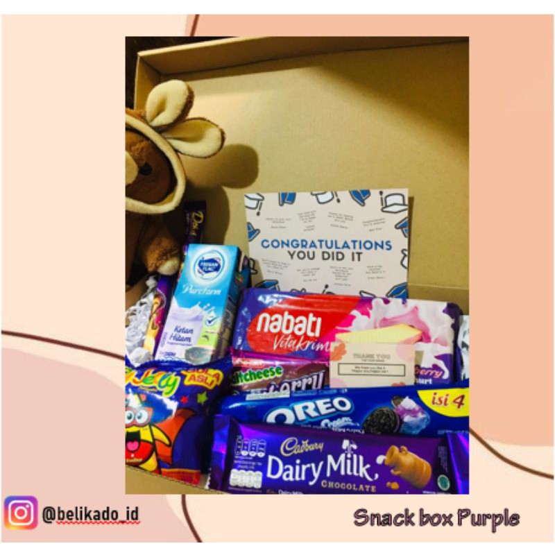 

Snack Box Purple