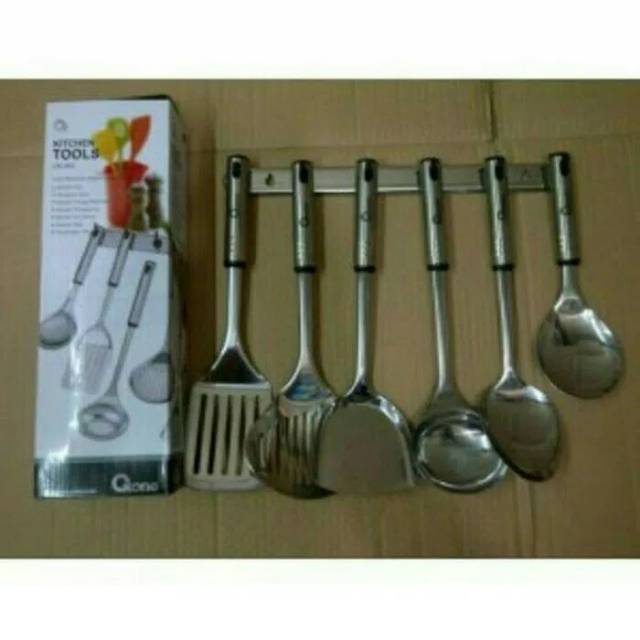 Oxone Spatula Set/ Kitchen Tools Set Stainles OX963