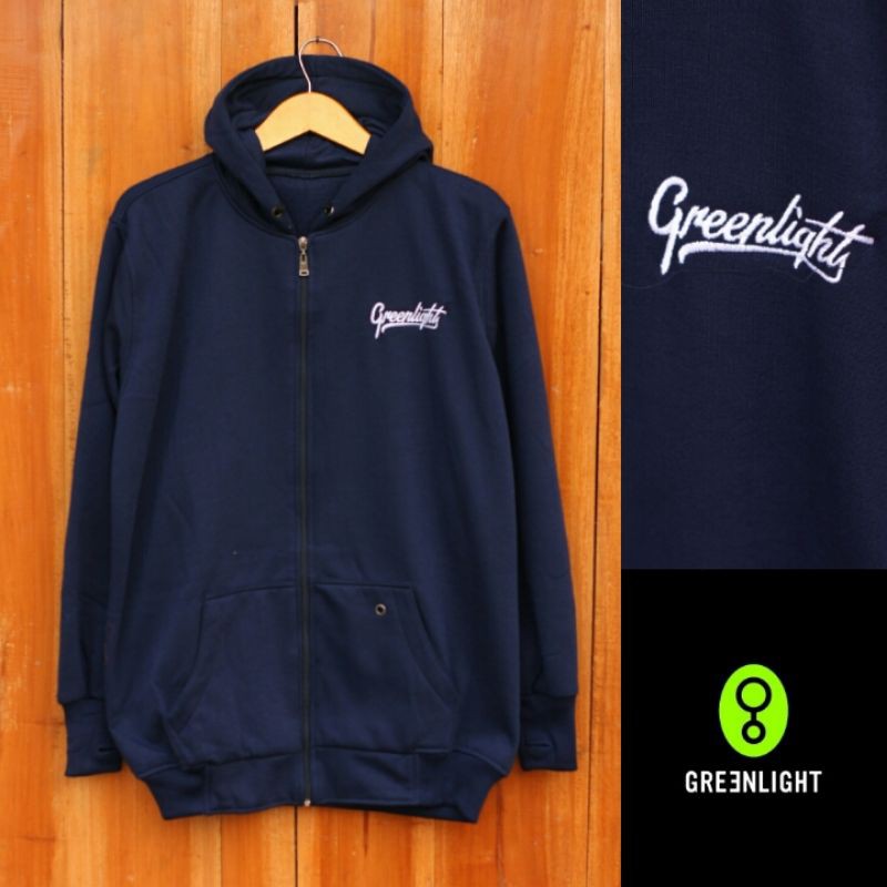 Jaket Hoodie Greenlight || Zipper Hoodie Greenlight || Jaket Greenlight || Jaket Distro