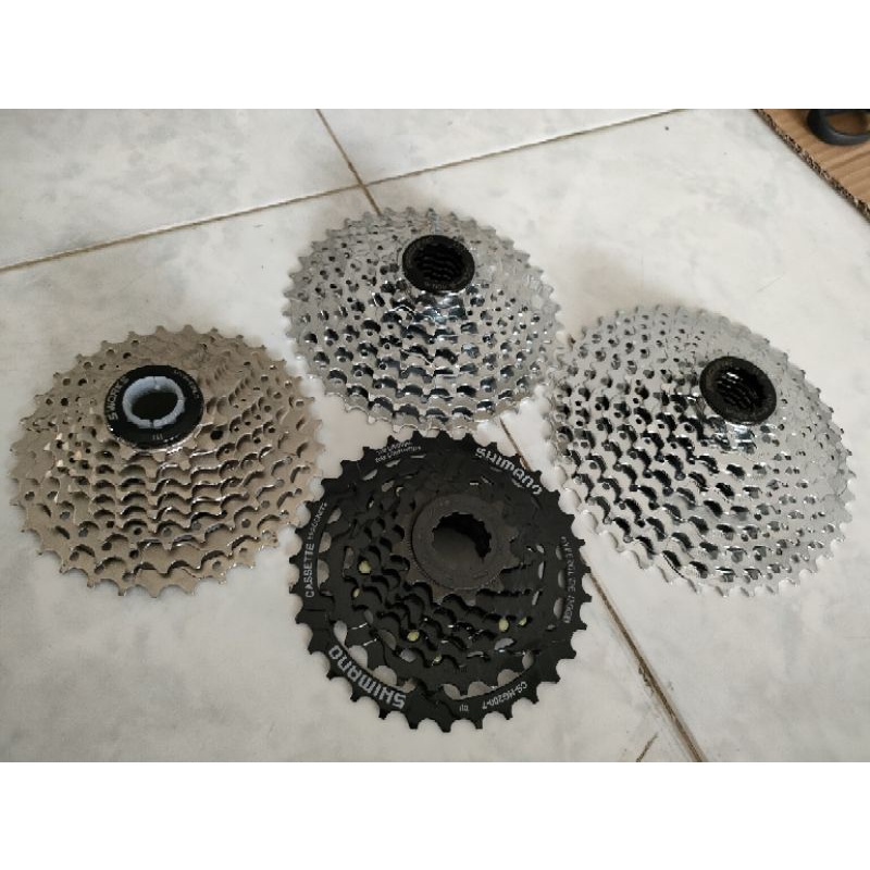 Sprocket Cassette Sepeda 7/8/9 Speed 11-40T PACIFIC Lipat MTB Road Bike