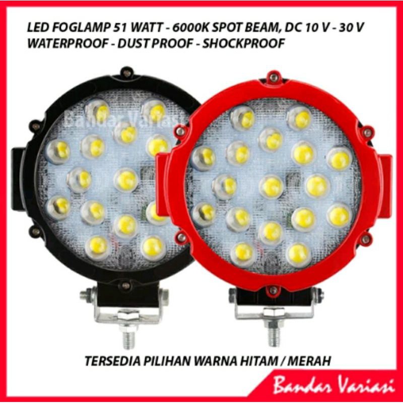 Lampu Offroad/Foglamp Bulad Led