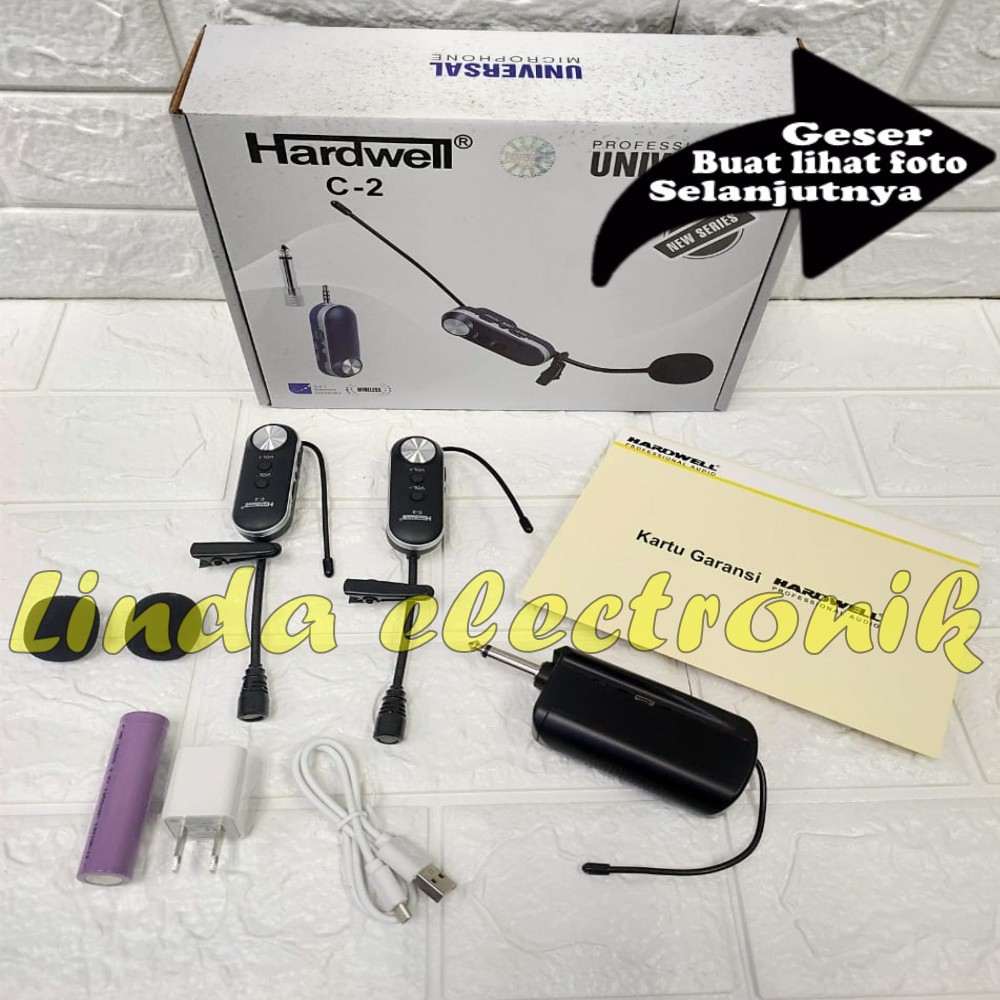mic wireless hardwell c2 hardwell h2 hardwell c4 hardwell h4 original