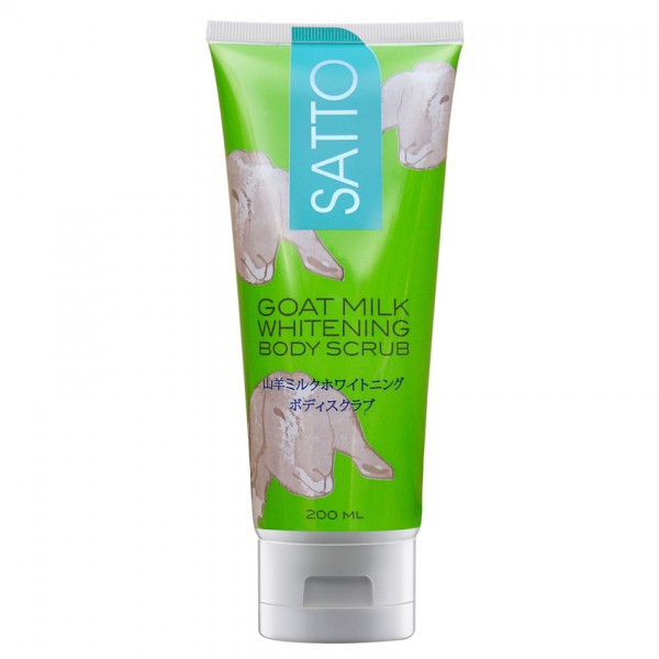 Satto Body Scrub Whitening Goat Milk