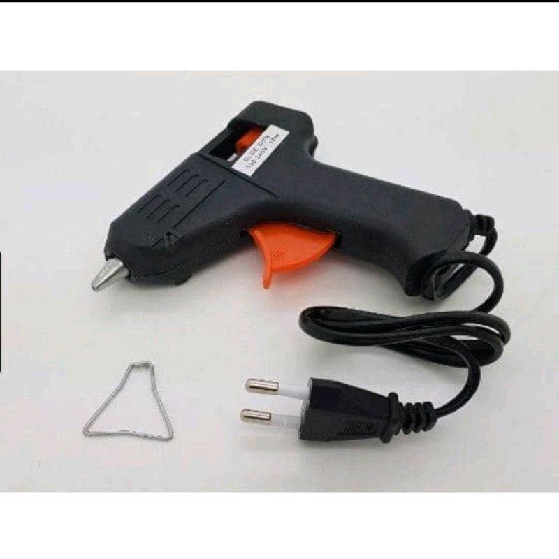 HOT MELT GLUE GUN LEM TEMBAK KECIL 10W / ALAT LEM TEMBAK 10 WATT / LEM BAKAR KECIL