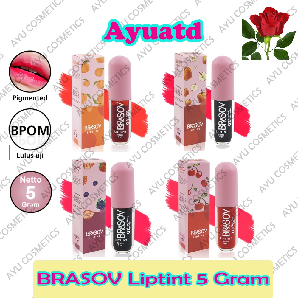 Brasov Lipstik Matte / Liptint / Lip Cream Matte