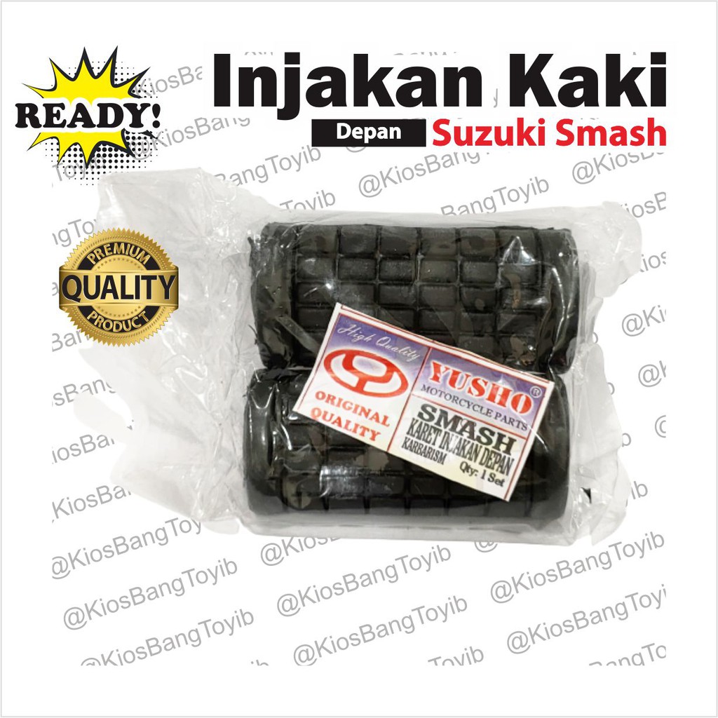 Karet Footstep Barstep Depan/Pijakan Kaki Depan Suzuki Smash (YUSHO)