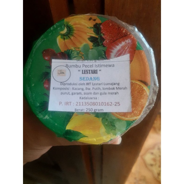 

Bumbu pecel istimewa