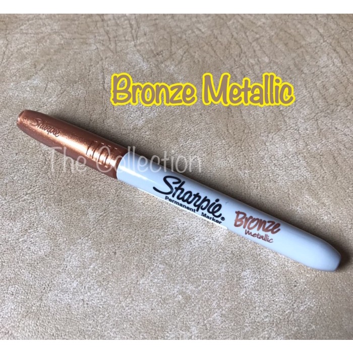 

Gaya Atk493Sh Bronze Metallic Sharpie Permanent Marker 05488 Spidol Metalik Terbatas