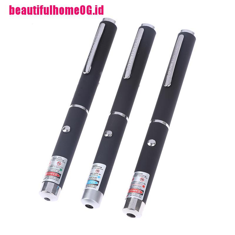 (R1Id &amp; Available) 1pc Pen Laser Pointer High Power 5mw Warna Merah / Biru / Hijau