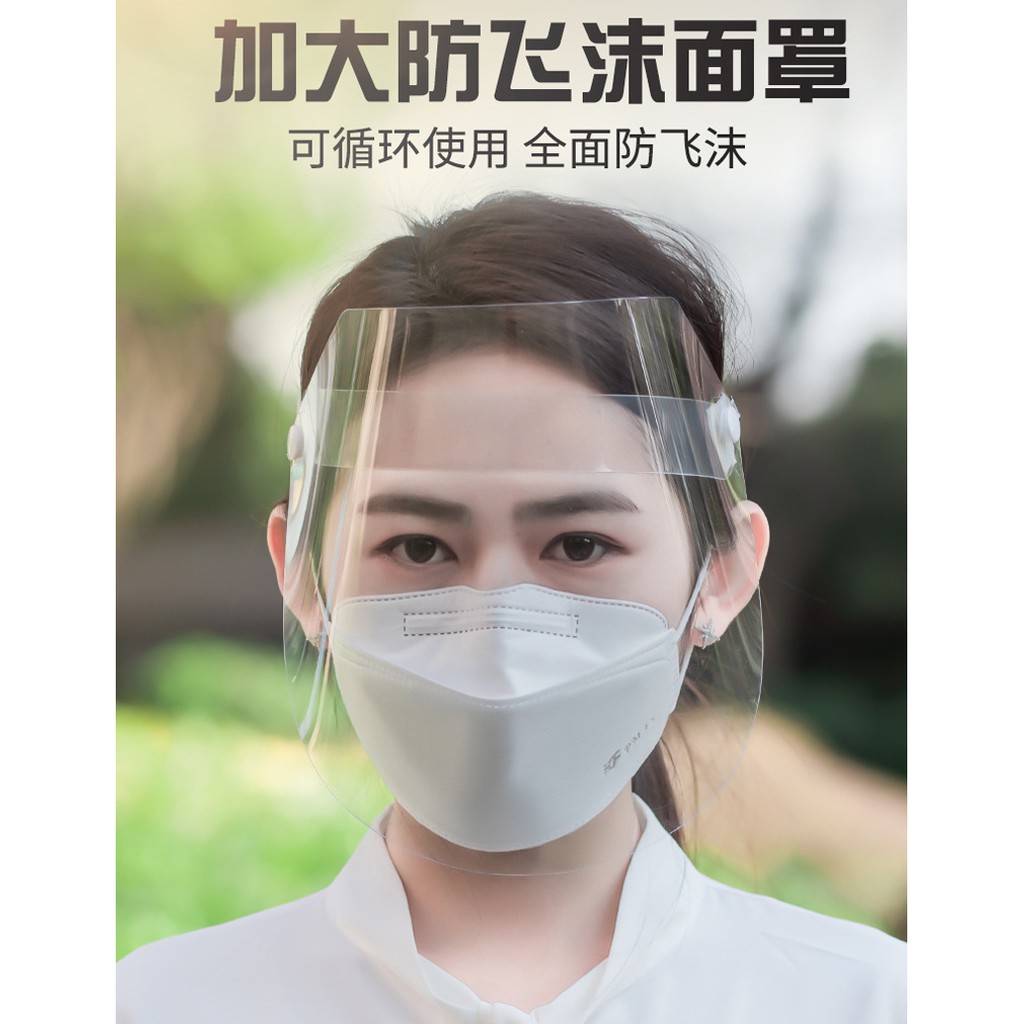 FACE SHIELD PELINDUNG WAJAH VIRUS MEDIS CORONA MASKER MULTI FUNGSI