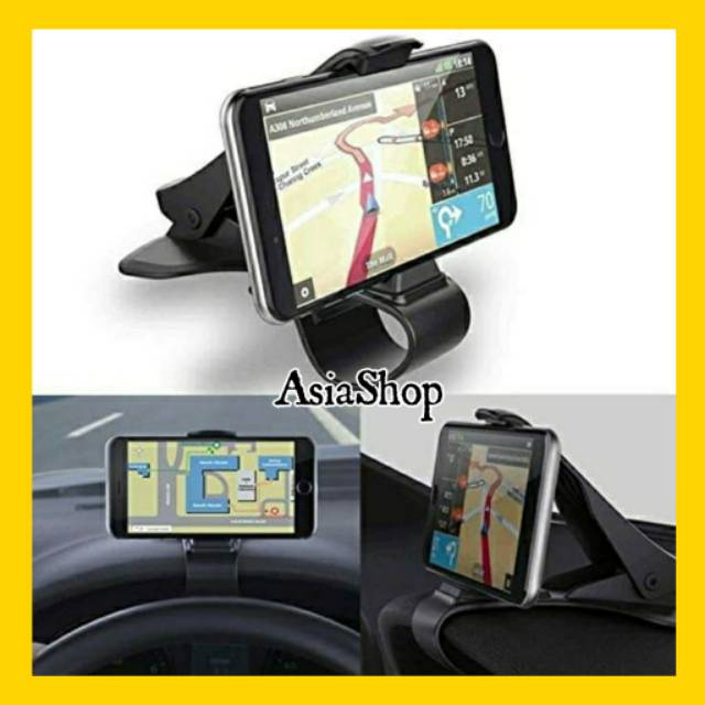 HOLDER MOBIL HP JEPIT DASHBOARD HD15