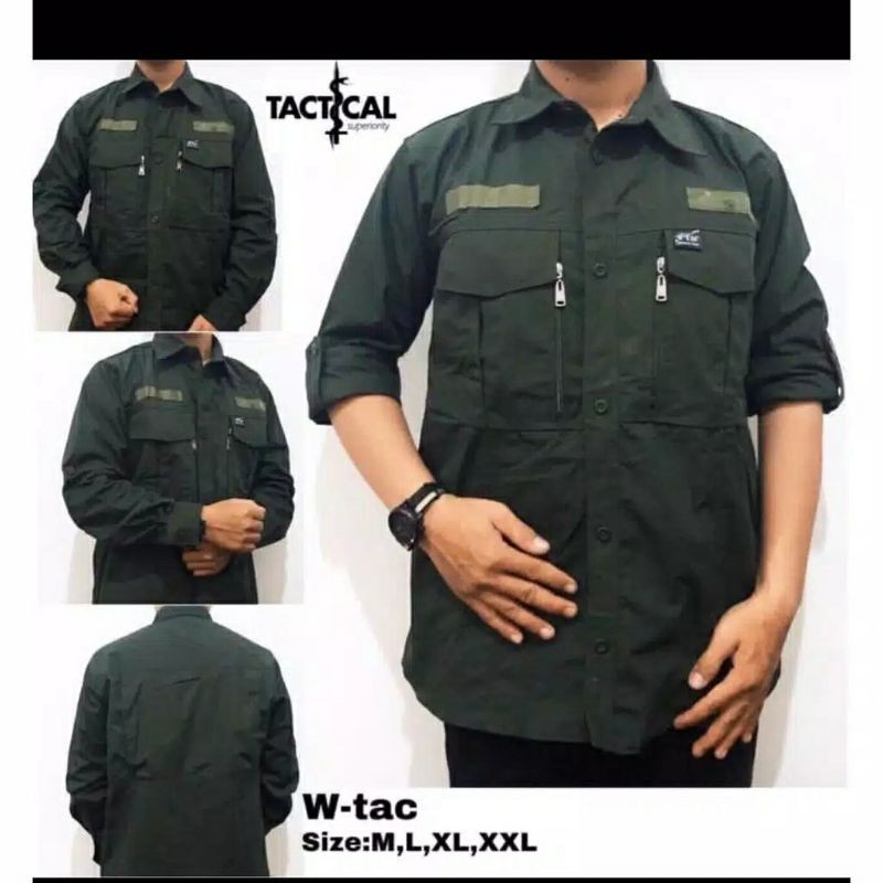 KEMEJA W TAC KEMEJA LAPANGAN PDL TACTICAL W TAC