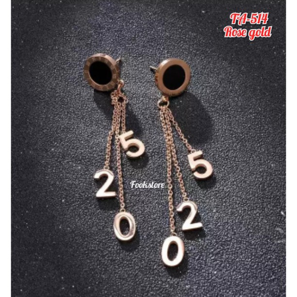 TERMURAH/COD ANTING TITANIUM WANITA ANTI KARAT