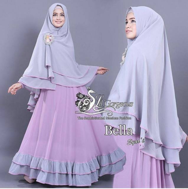 Bella syari'i 4warna