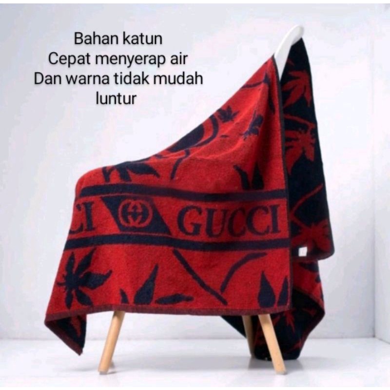 Handuk Gucci || Handuk Mandi Dewasa || Handuk Mandi tebal