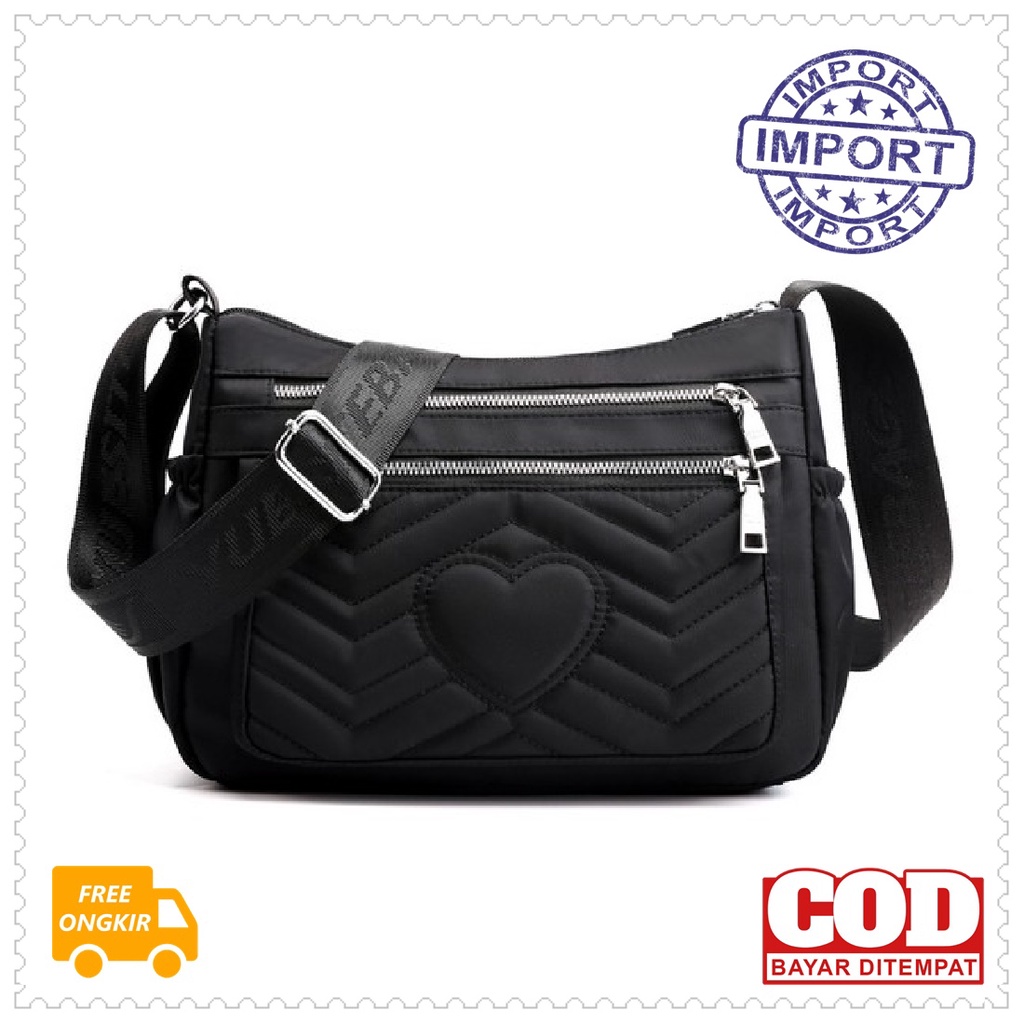 TAS SELEMPANG WANITA IMPORT KVC8887 PESTA BAHU SLINGBAG JINJING MURAH KONDANGAN BATAM JAKARTA KANTOR
