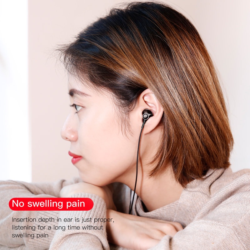 BASEUS Encok in-ear Wired Earphone H06 lateral - NGH06