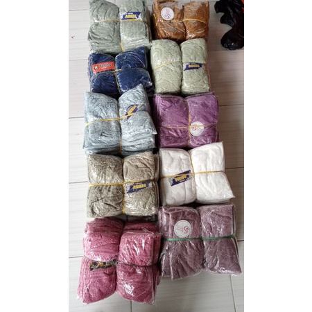 KARDIGAN BRUKAT LENGAN BALON/PROMO LONG OUTER BRUKAT-Warna random