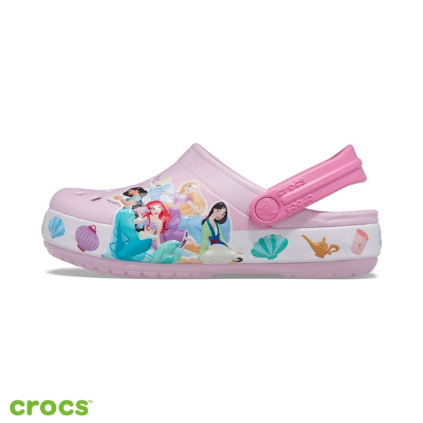 CROCS PRINCESS NEW / FUN LAB / CROCS KIDS / CROCS ANAK PEREMPUAN - PINK -207466-6GD