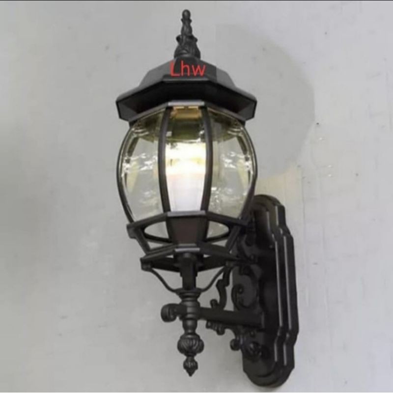 Lampu hias dinding klasik 1003 jumbo outdoor teras, koridor, cafe