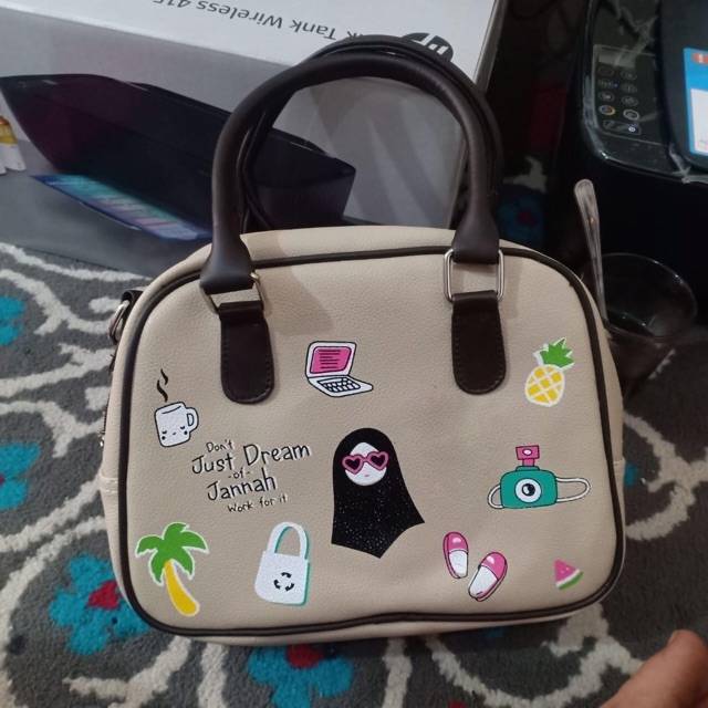 TASMURAH30_REALPICT!! TAS SLEMPANG SAHABAT MUSLIMAH K pop/ TERBARU TAS TENTENG WANITA MUSLIMAH