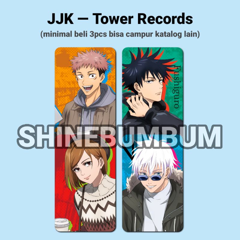 Photocard Anime Jujutsu Kaisen - Tower Records