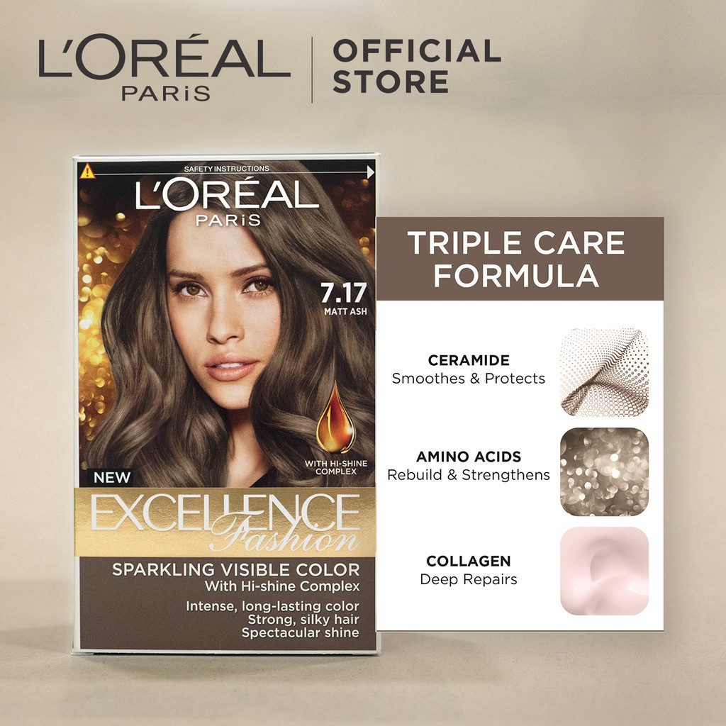 LOREAL New Excellence Fashion with Hi-Shine Complex