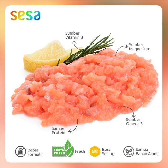 

Ikan Salmon Giling (Minced) Beku 100g Best Seller