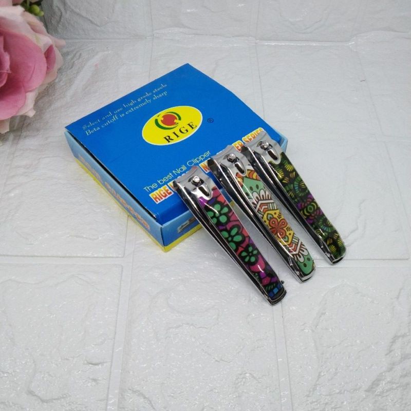 gunting kuku besar motif jepit kuku batik cantik