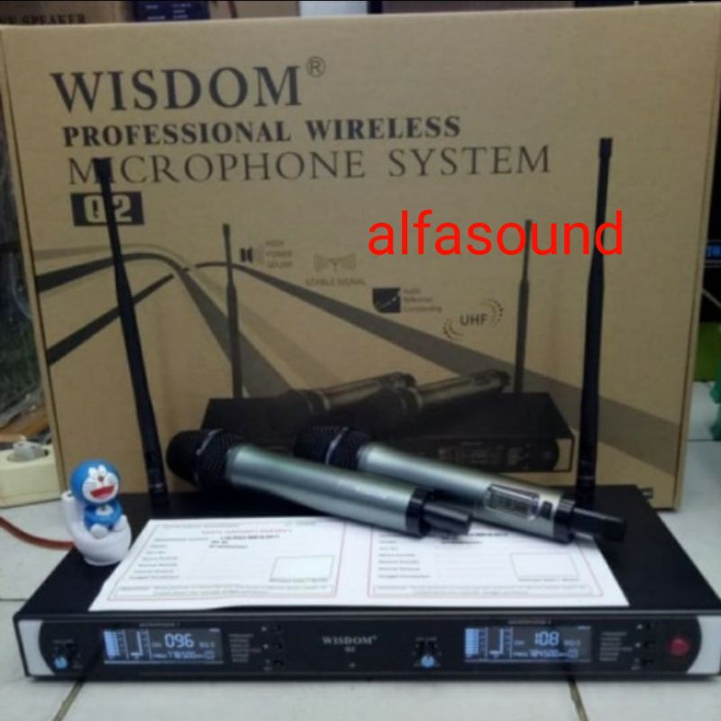 MIC WIRELESS WISDOM Q2 MICROPHONE WISDOM Q2