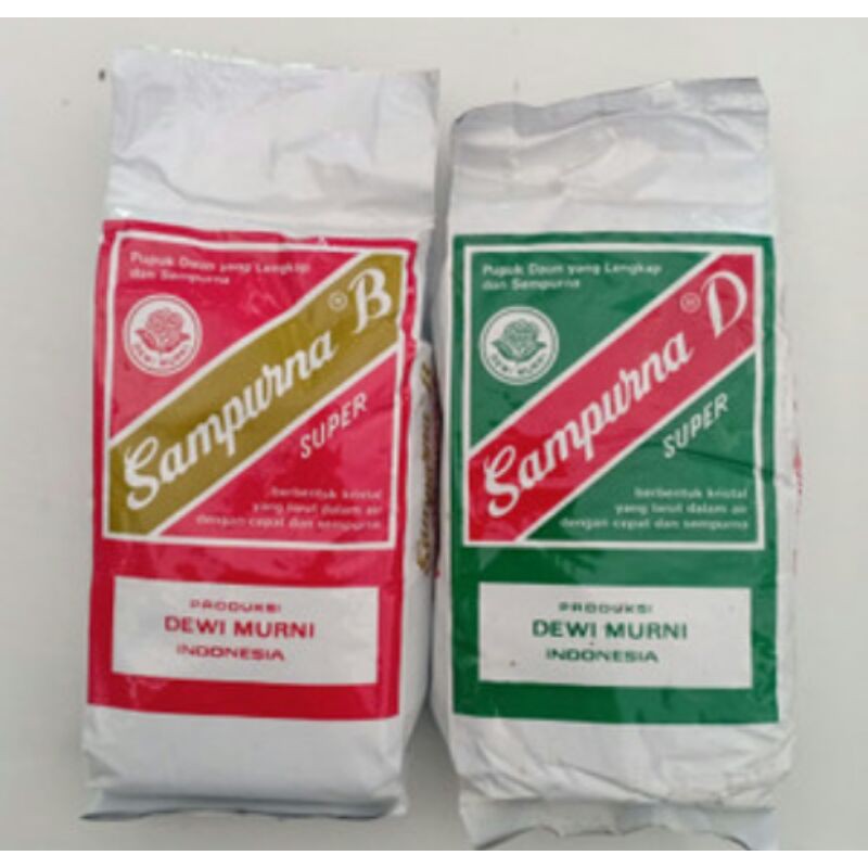 Pupuk daun dan pupuk buah