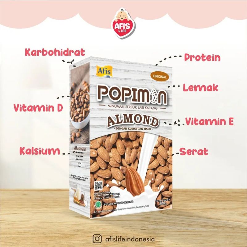 

Afis Sari Bubuk Almond / Popimon