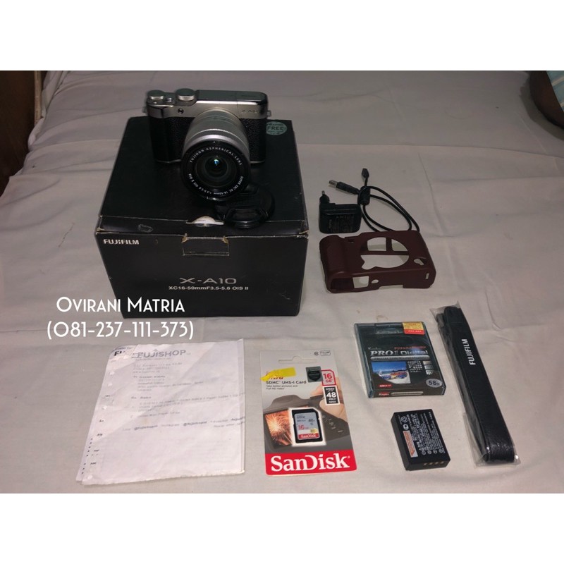 Kamera Mirorless Fujifilm XA10 Bekas