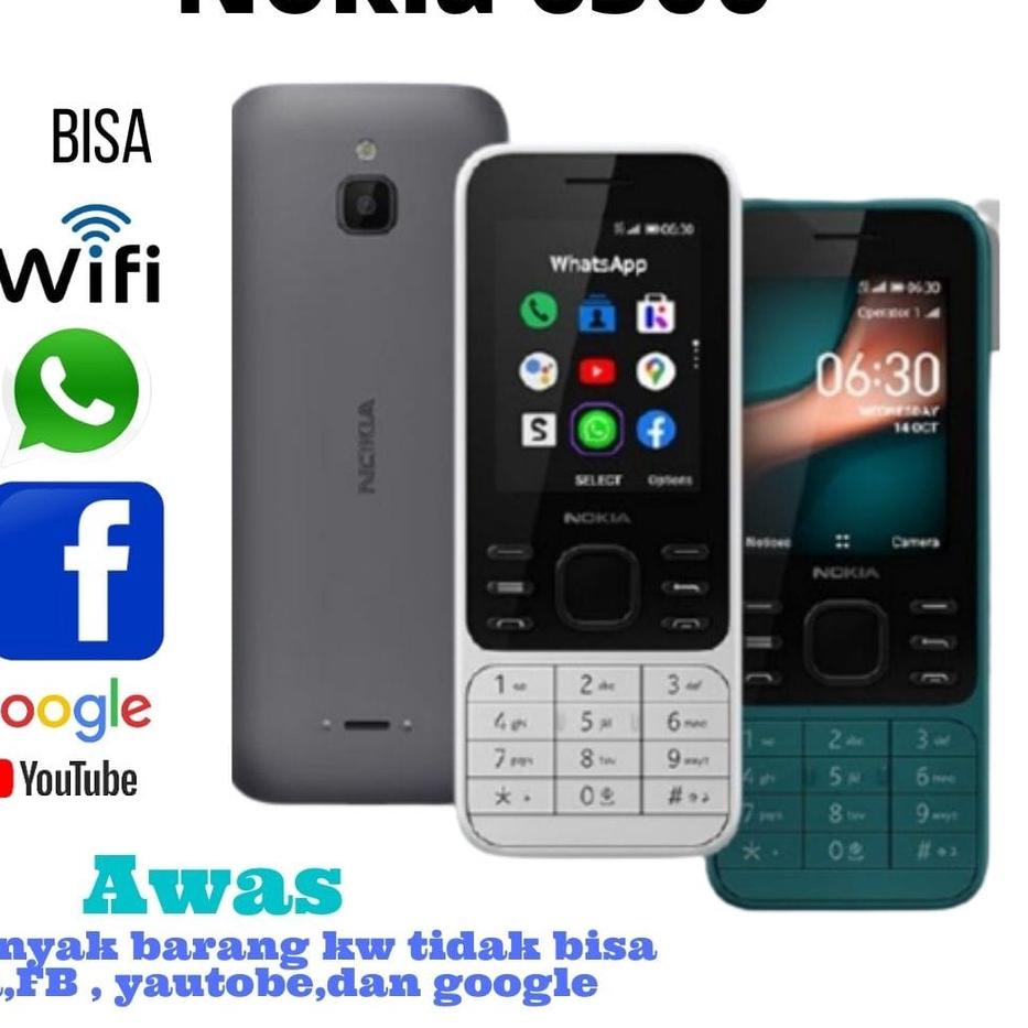 Oke Price.. Nokia 6300 4G Bisa wa yautoobe facbook wifii