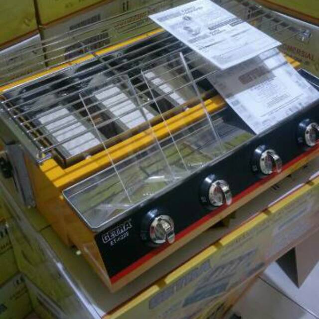 Bakaran sosis getra 4 tungku