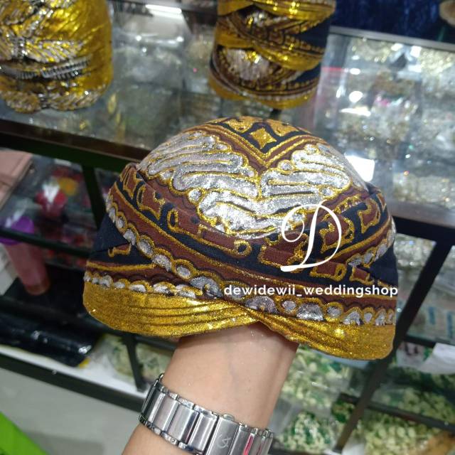 Blangkon Pengantin Solo Prodo, Motif Modang